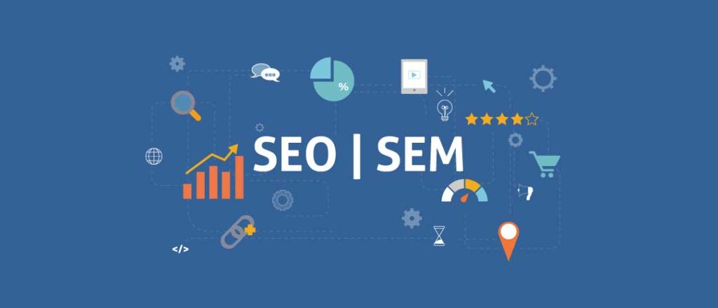 SEO and SEM is two main components of digital marketing